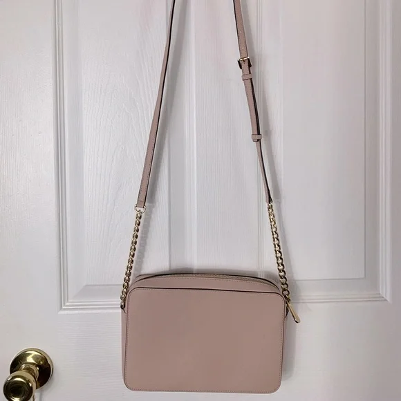 Michael Kors large Jetset crossbody pale pink - Picture 15 of 16